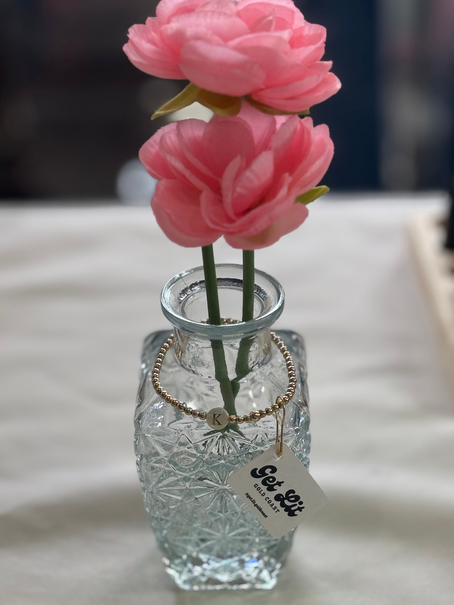 Letter Bead Bracelet